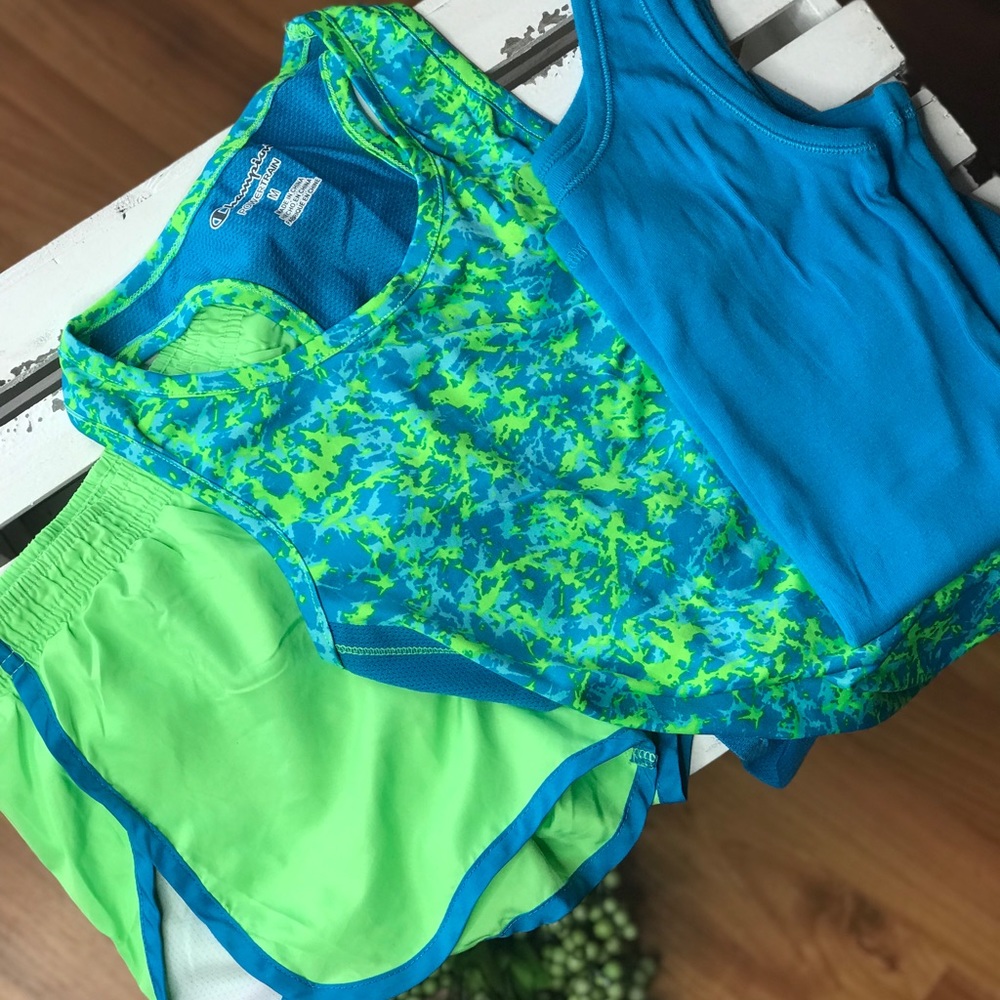 Neon & Turquoise Athletic Bundle